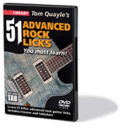 51 Advanced Rock Licks DVD -P.O.P.